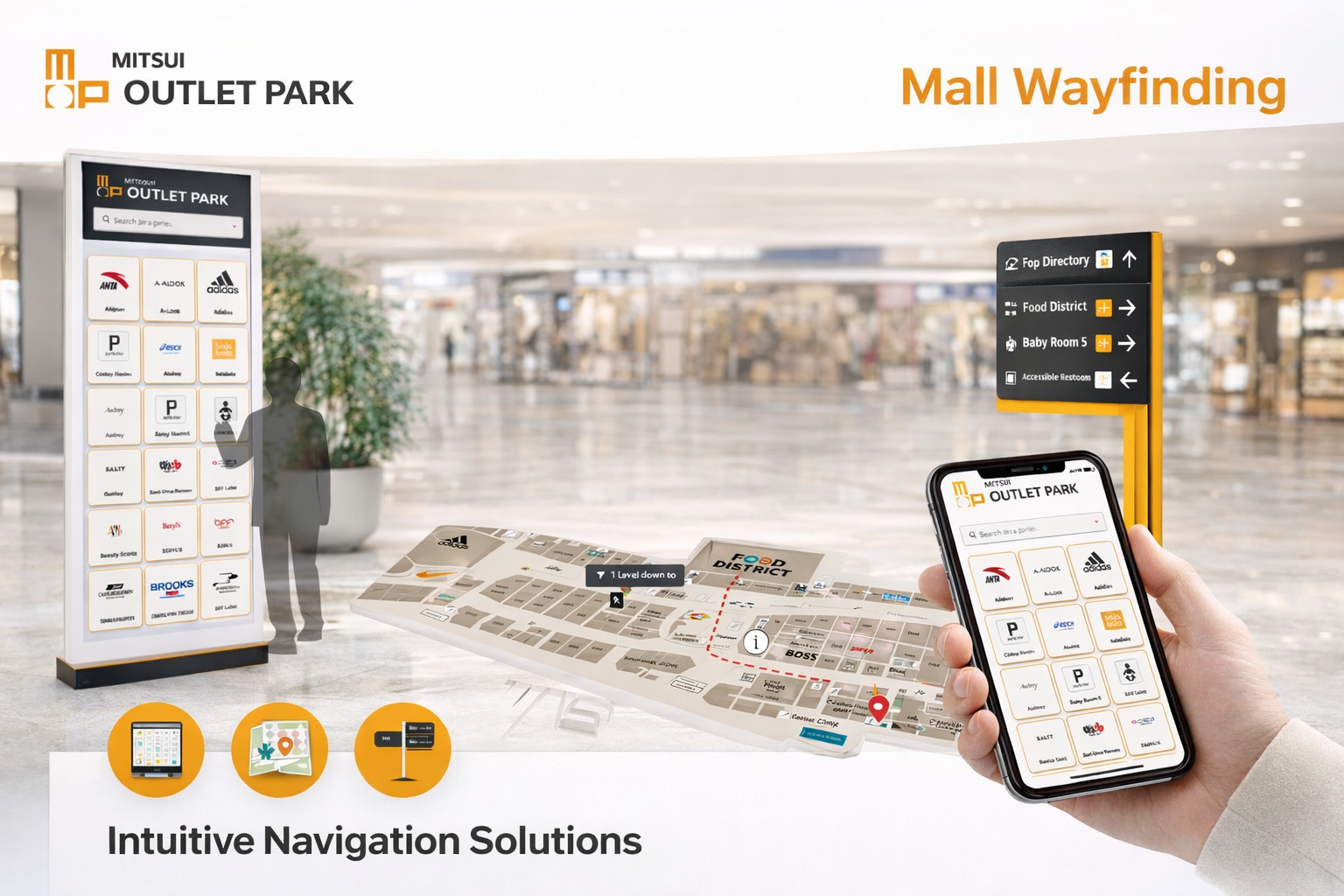 Mall Wayfinding portal preview